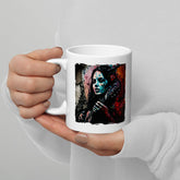 Guitar Is My Language White Glossy Mug - Beyond T-shirts